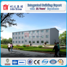 Three Floors Sandwich Panel Prefab Hotel